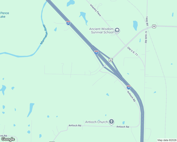 map of restaurants, bars, coffee shops, grocery stores, and more near 15411 East James Road in Nevada