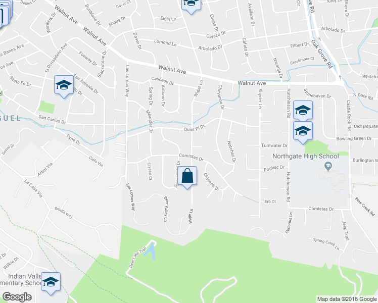 map of restaurants, bars, coffee shops, grocery stores, and more near 959 Wiget Lane in Walnut Creek