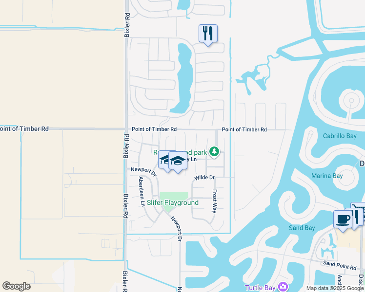 map of restaurants, bars, coffee shops, grocery stores, and more near 235 Amesbury Court in Discovery Bay