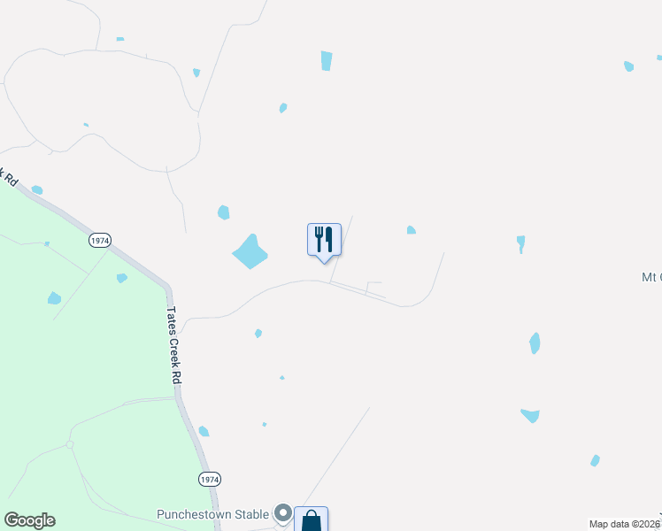 map of restaurants, bars, coffee shops, grocery stores, and more near 7086 Tates Creek Road in Lexington