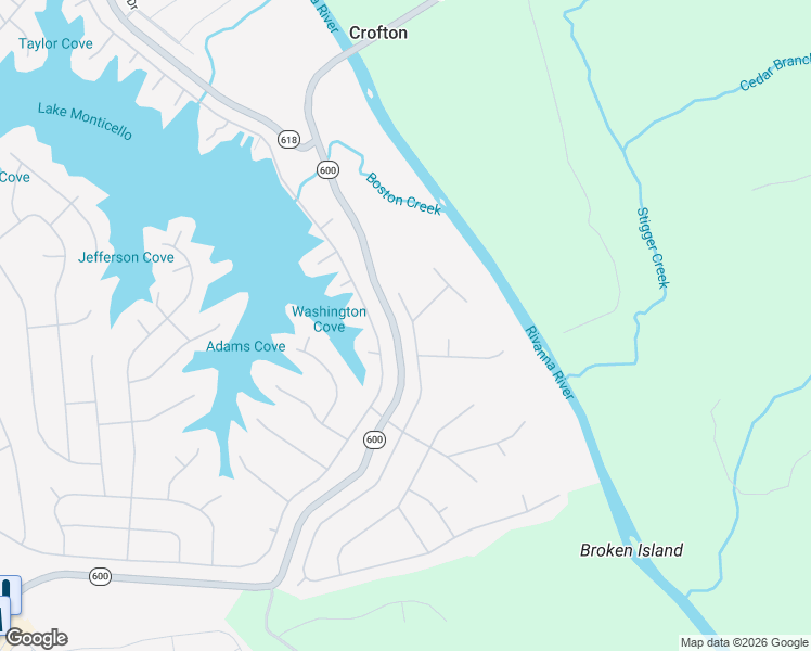 map of restaurants, bars, coffee shops, grocery stores, and more near 11 Riverside Drive in Palmyra