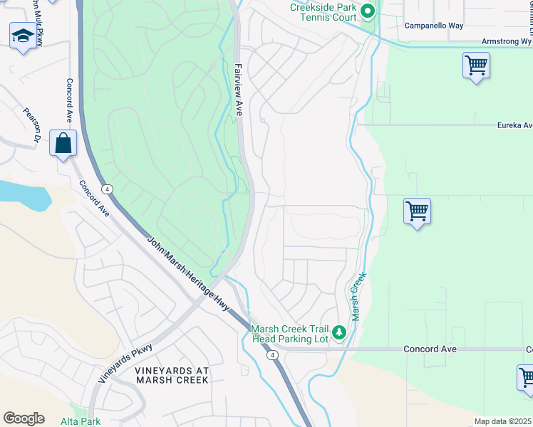 map of restaurants, bars, coffee shops, grocery stores, and more near 912 Centennial Drive in Brentwood