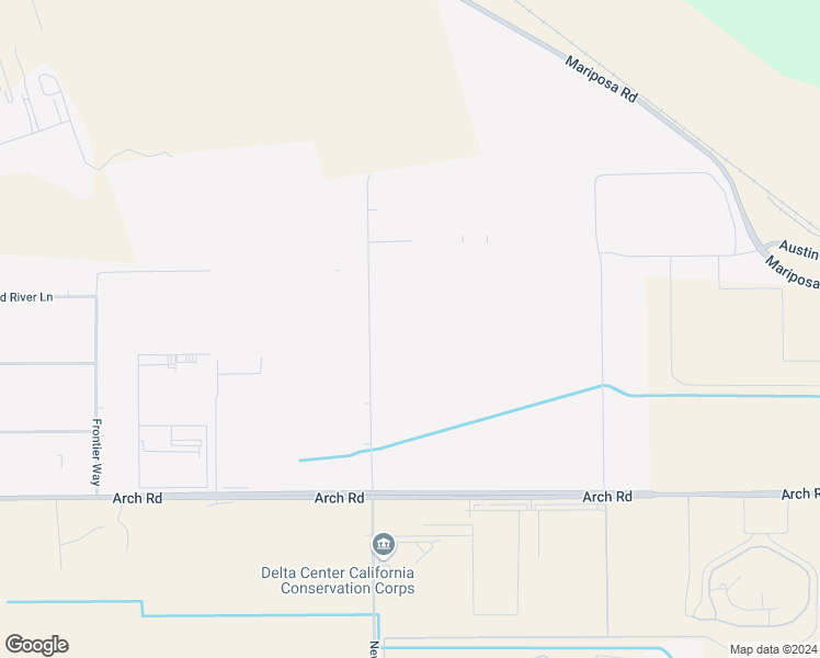 map of restaurants, bars, coffee shops, grocery stores, and more near 4611 Newcastle Road in Stockton