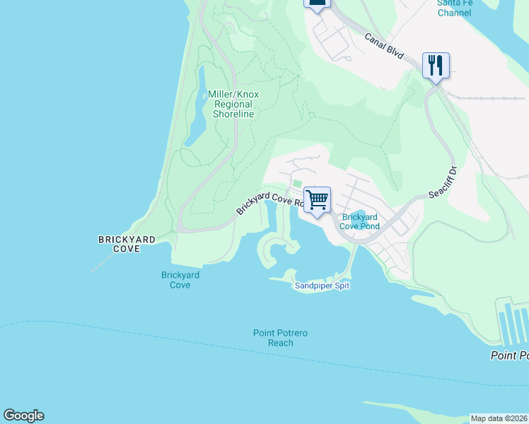 map of restaurants, bars, coffee shops, grocery stores, and more near 1314 South Mallard Drive in Richmond