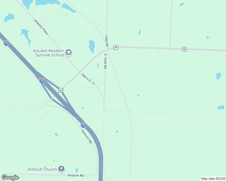 map of restaurants, bars, coffee shops, grocery stores, and more near 11797 South 1600 Road in Nevada