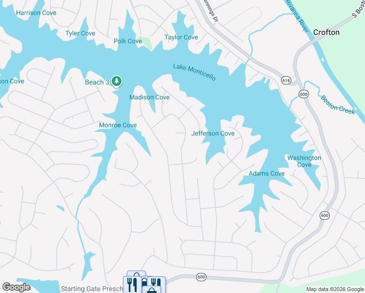 map of restaurants, bars, coffee shops, grocery stores, and more near 35 Hardwood Road in Wilmington