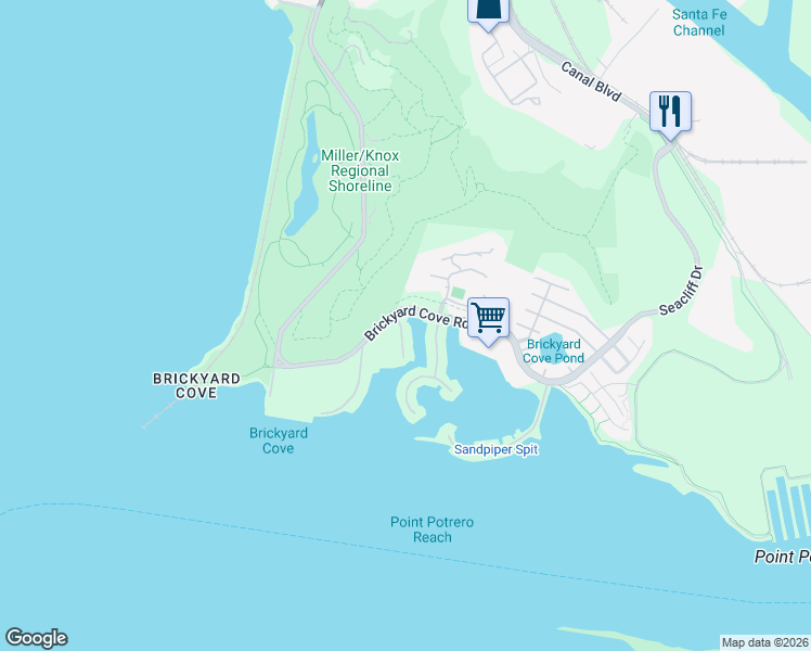 map of restaurants, bars, coffee shops, grocery stores, and more near 1310 South Mallard Drive in Richmond