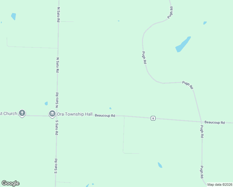 map of restaurants, bars, coffee shops, grocery stores, and more near 4801 Beaucoup Road in Ava