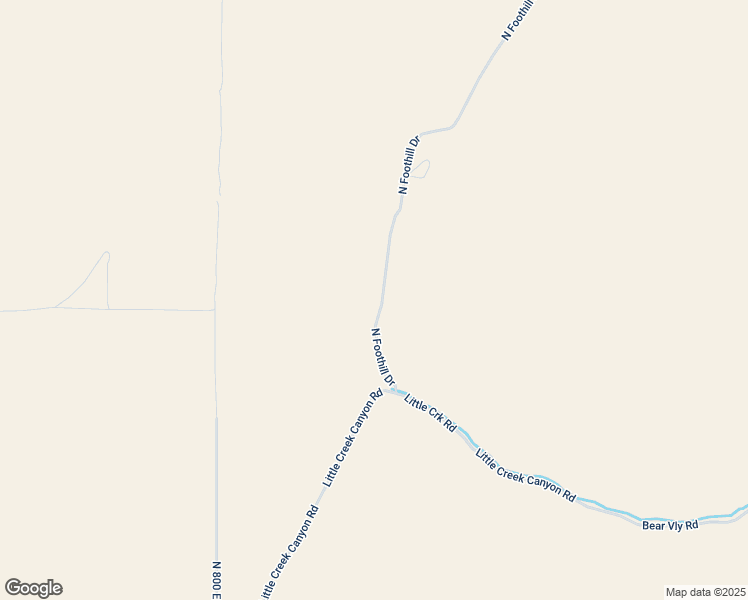 map of restaurants, bars, coffee shops, grocery stores, and more near 1517 North Foothill Drive in Paragonah
