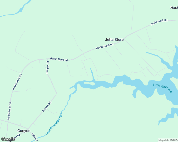 map of restaurants, bars, coffee shops, grocery stores, and more near 157 Dogwood Drive in Heathsville