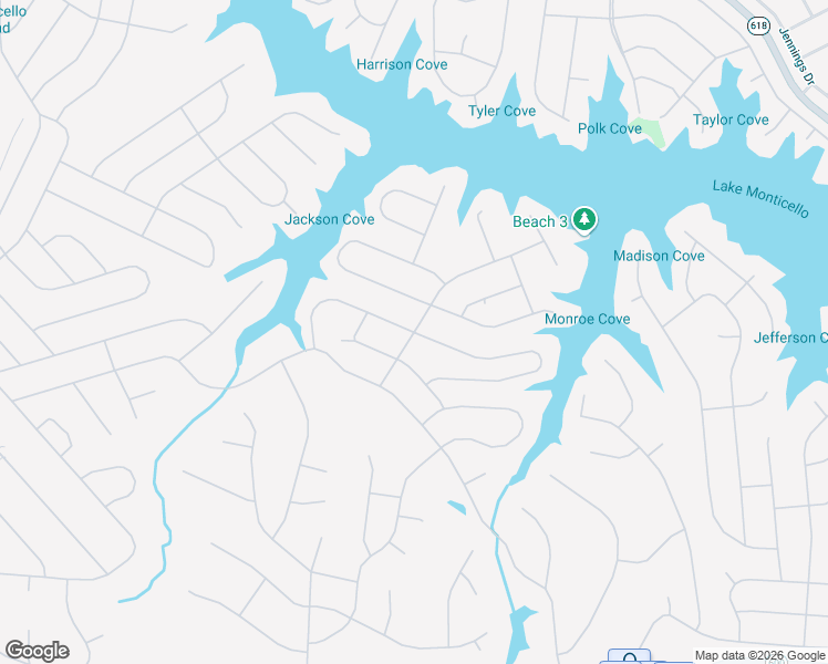 map of restaurants, bars, coffee shops, grocery stores, and more near 13 West Lake Forest Drive in Palmyra