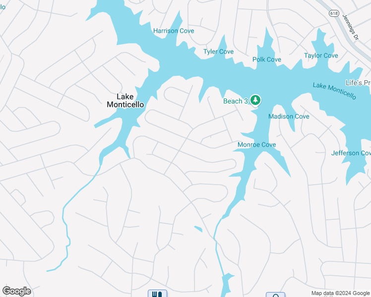 map of restaurants, bars, coffee shops, grocery stores, and more near 51 Amethyst Road in Palmyra