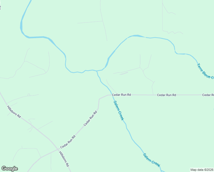 map of restaurants, bars, coffee shops, grocery stores, and more near 3915 Cedar Run Road in Bonne Terre