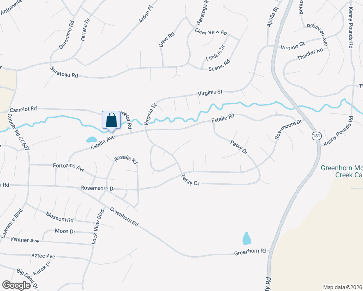 map of restaurants, bars, coffee shops, grocery stores, and more near Patsy Place in Rye