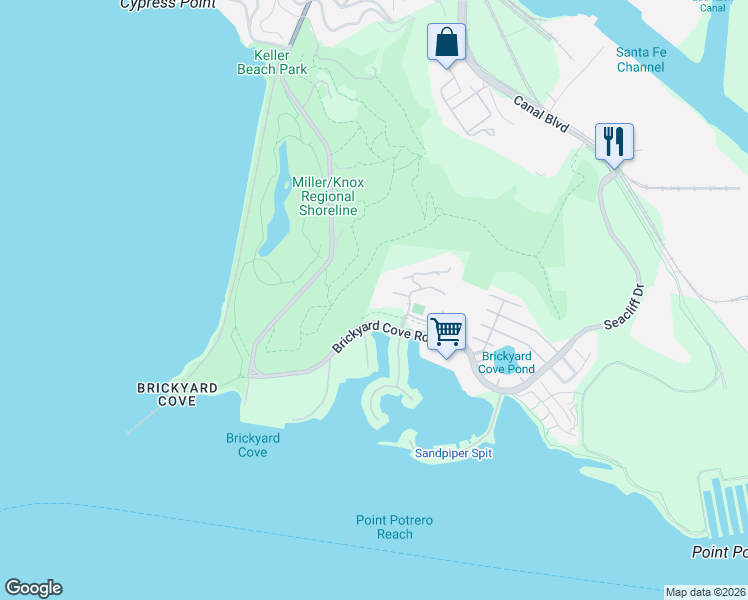 map of restaurants, bars, coffee shops, grocery stores, and more near 1300 Quarry Court in Richmond