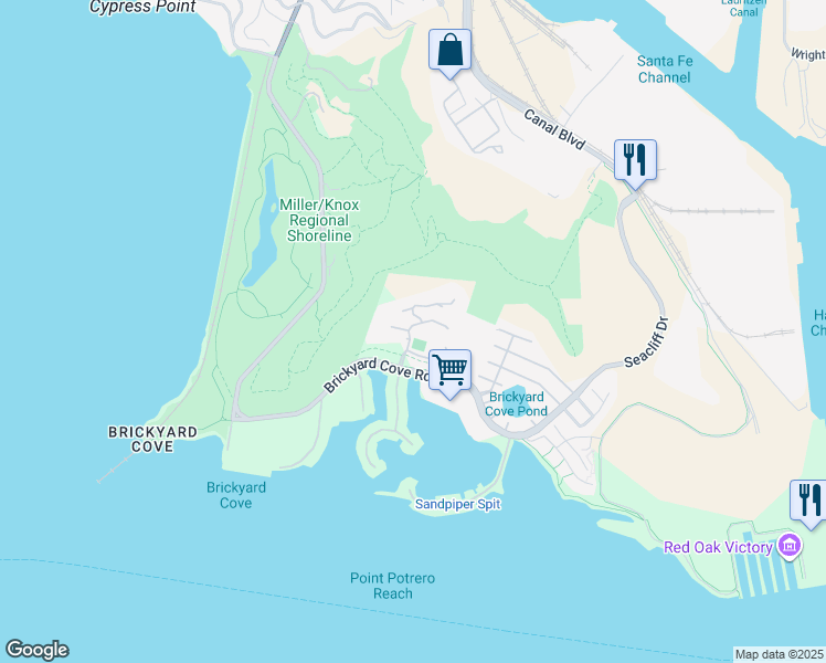 map of restaurants, bars, coffee shops, grocery stores, and more near 1300 Quarry Court in Richmond