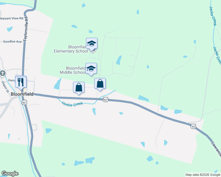 map of restaurants, bars, coffee shops, grocery stores, and more near 244 Chaplin Road in Bloomfield