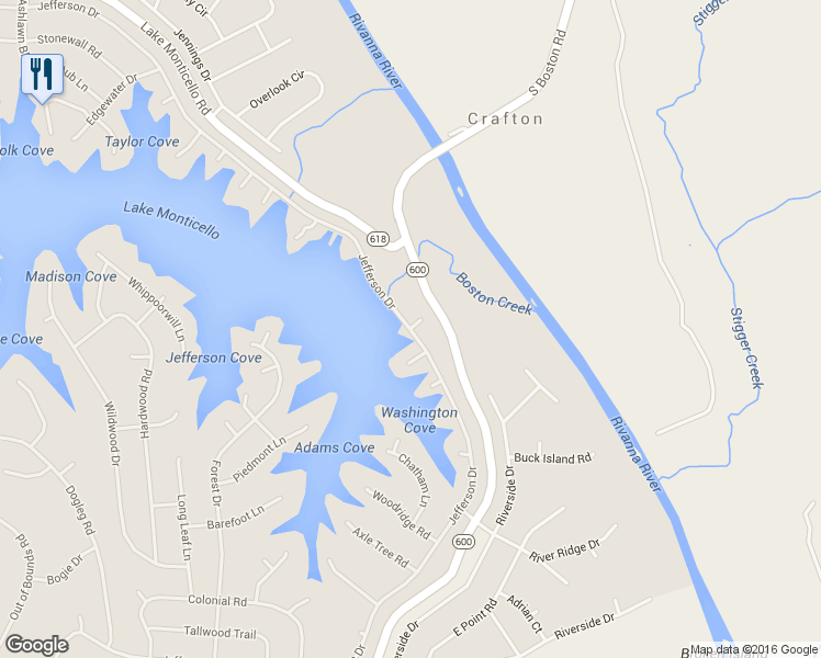 map of restaurants, bars, coffee shops, grocery stores, and more near 23 Jefferson Drive in Palmyra