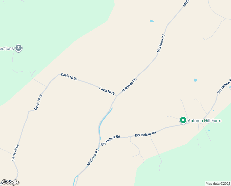 map of restaurants, bars, coffee shops, grocery stores, and more near 775 Davis Hill Drive in Rockbridge Baths