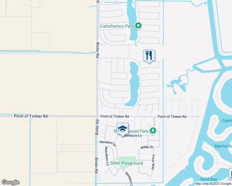 map of restaurants, bars, coffee shops, grocery stores, and more near 2335 Winchester Loop in Discovery Bay