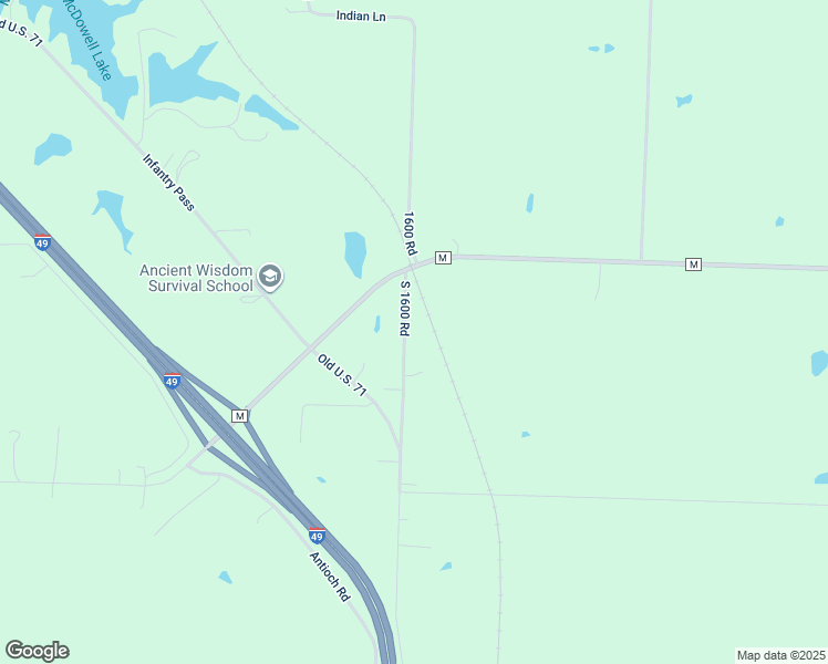 map of restaurants, bars, coffee shops, grocery stores, and more near 11651 South 1600 Road in Nevada