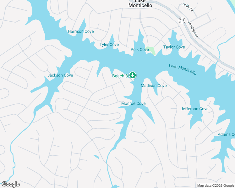 map of restaurants, bars, coffee shops, grocery stores, and more near 5 Bellavista Road in Palmyra