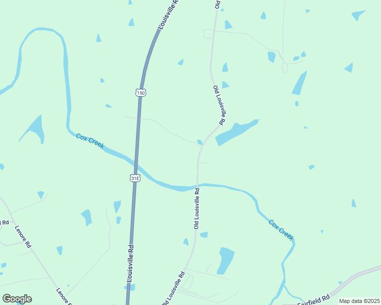 map of restaurants, bars, coffee shops, grocery stores, and more near 7522 Old Louisville Road in Coxs Creek