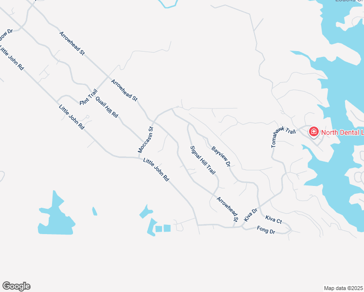 map of restaurants, bars, coffee shops, grocery stores, and more near 3631 Arrowhead Street in Copperopolis