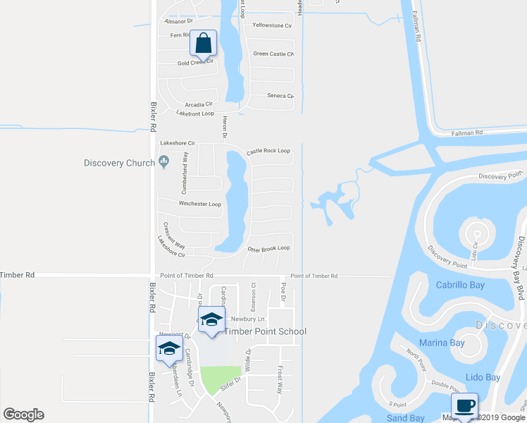 map of restaurants, bars, coffee shops, grocery stores, and more near 3416 Keystone Loop in Discovery Bay
