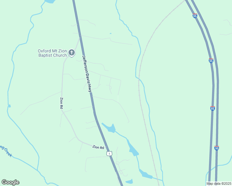 map of restaurants, bars, coffee shops, grocery stores, and more near 25338 Peaceful Valley Road in Ruther Glen