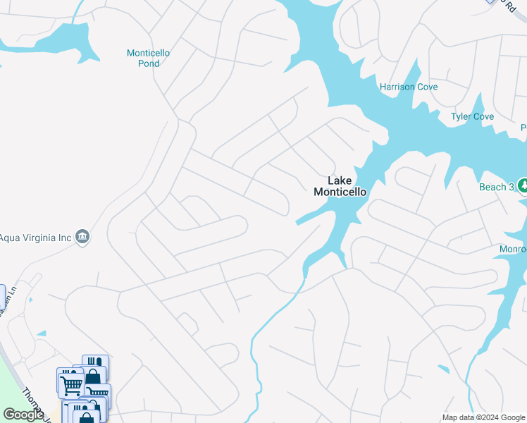 map of restaurants, bars, coffee shops, grocery stores, and more near 31 Zephyr Road in Palmyra