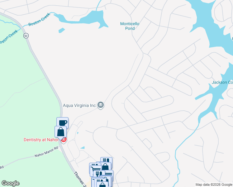 map of restaurants, bars, coffee shops, grocery stores, and more near 359 Jefferson Drive in Palmyra