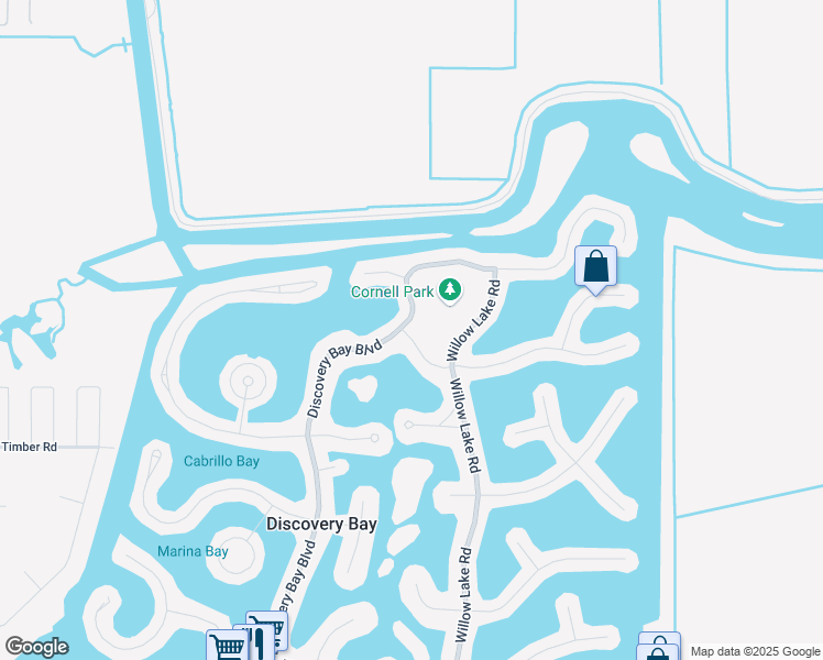 map of restaurants, bars, coffee shops, grocery stores, and more near 695 Discovery Bay Boulevard in Discovery Bay