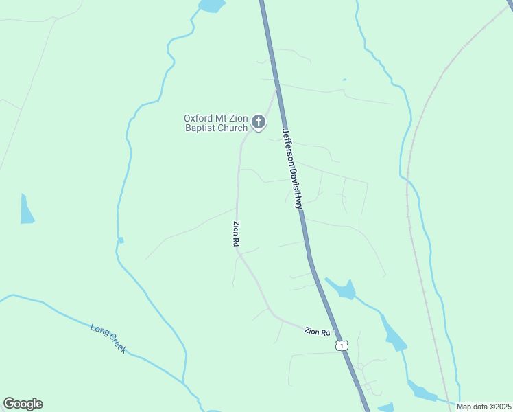 map of restaurants, bars, coffee shops, grocery stores, and more near 25285 Zion Road in Ruther Glen