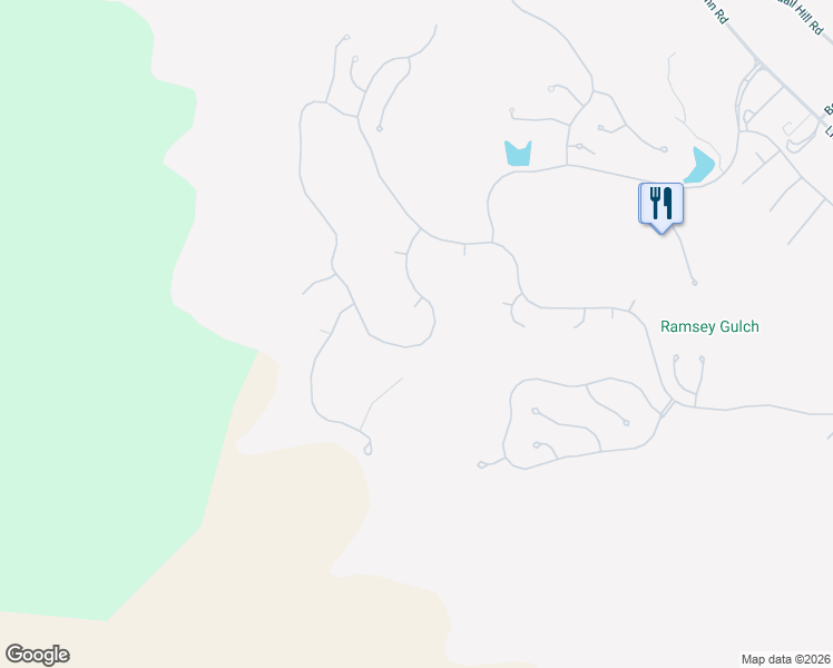 map of restaurants, bars, coffee shops, grocery stores, and more near 23 Red Tail Court in Copperopolis