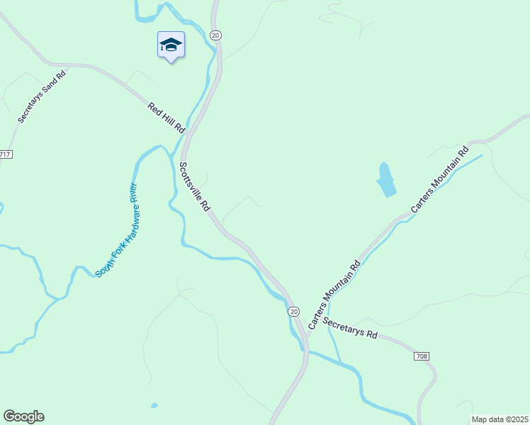 map of restaurants, bars, coffee shops, grocery stores, and more near 4319 Scottsville Road in Charlottesville
