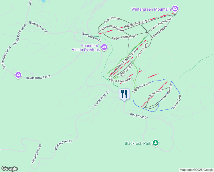 map of restaurants, bars, coffee shops, grocery stores, and more near 900 Diamond Hill Drive in Roseland
