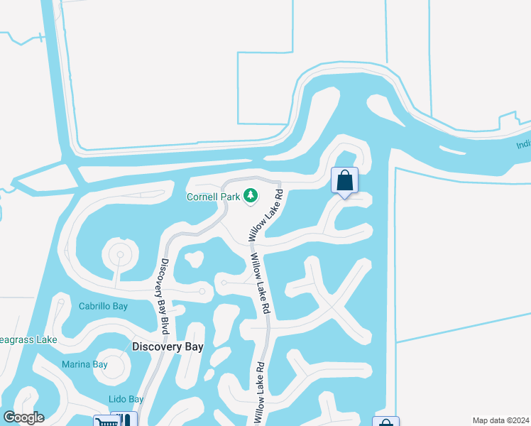 map of restaurants, bars, coffee shops, grocery stores, and more near 726 Willow Lake Road in Discovery Bay