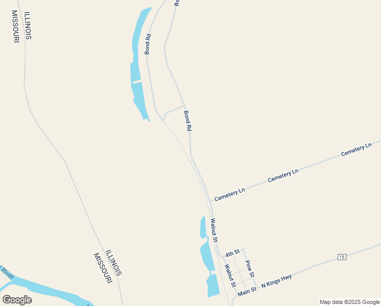 map of restaurants, bars, coffee shops, grocery stores, and more near Bond Road in St. Mary