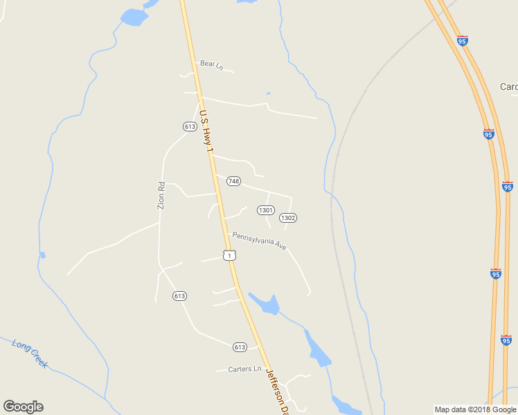 map of restaurants, bars, coffee shops, grocery stores, and more near 25300 Pleasantview Road in Ruther Glen