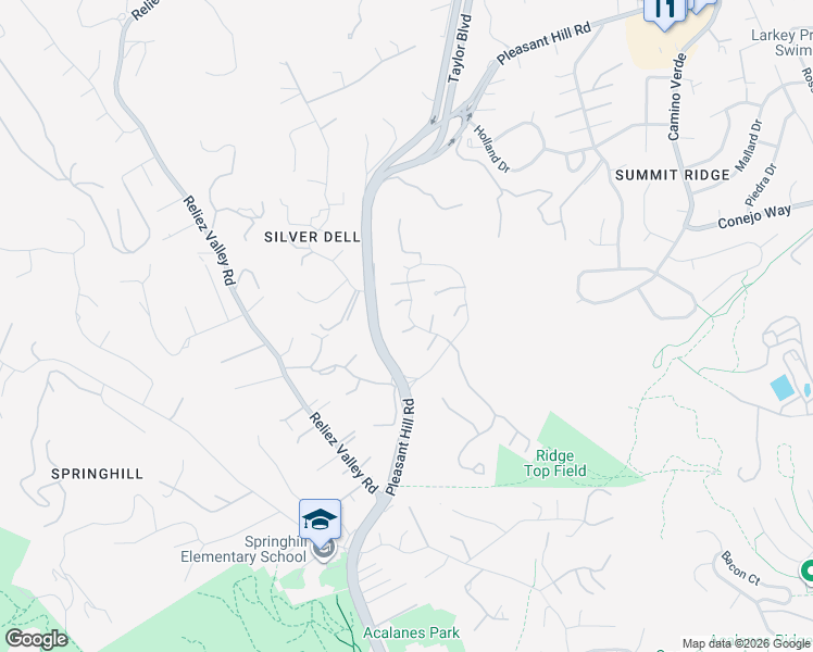 map of restaurants, bars, coffee shops, grocery stores, and more near 519 Monarch Ridge Drive in Walnut Creek