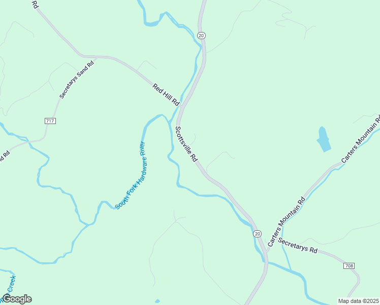 map of restaurants, bars, coffee shops, grocery stores, and more near 4321 Scottsville Road in Charlottesville