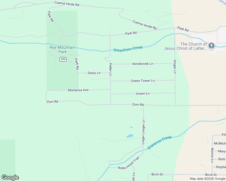 map of restaurants, bars, coffee shops, grocery stores, and more near 10249-10261 County Road 265 in Rye