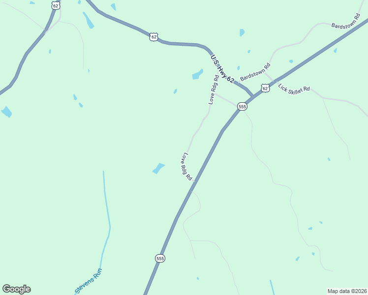 map of restaurants, bars, coffee shops, grocery stores, and more near Love Ridge Rd in Lawrenceburg