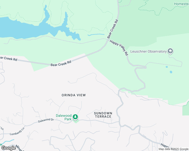 map of restaurants, bars, coffee shops, grocery stores, and more near 15 Orinda View Road in Orinda