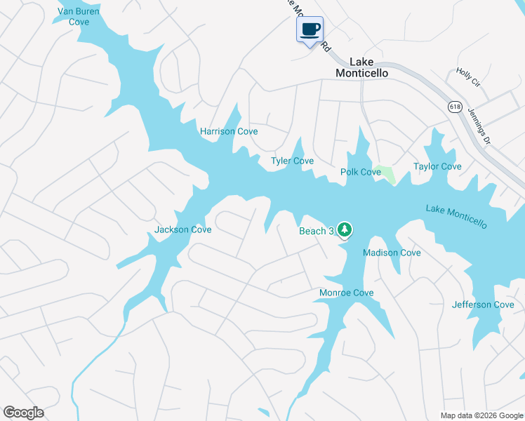 map of restaurants, bars, coffee shops, grocery stores, and more near 24 Bonita Rd in Palmyra