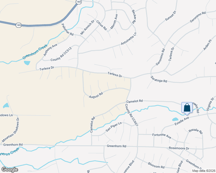 map of restaurants, bars, coffee shops, grocery stores, and more near Jaquar Lane in Colorado City