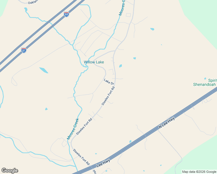 map of restaurants, bars, coffee shops, grocery stores, and more near 134 Waterfront Drive in Raphine