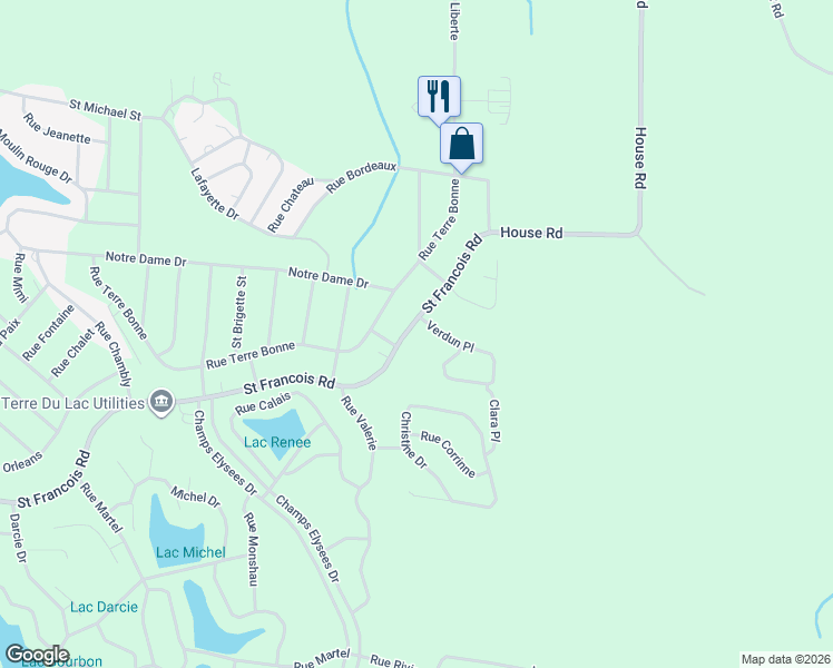map of restaurants, bars, coffee shops, grocery stores, and more near 1504 Saint Francois Road in Bonne Terre