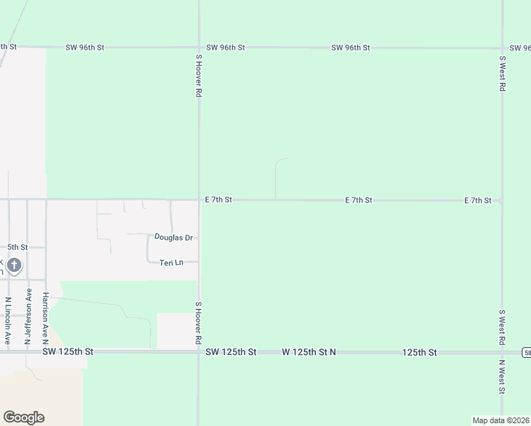 map of restaurants, bars, coffee shops, grocery stores, and more near 1709 East 7th Street in Sedgwick